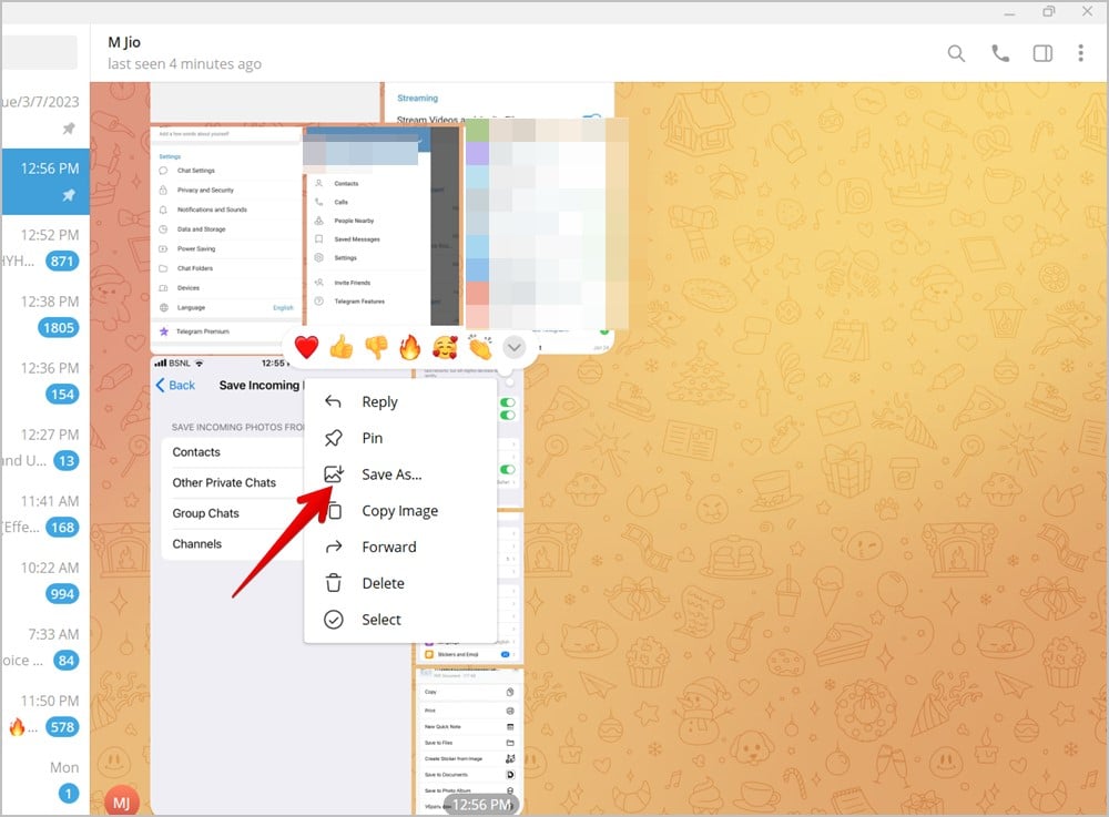 Telegram自動儲存的資料夾怎麼修改？